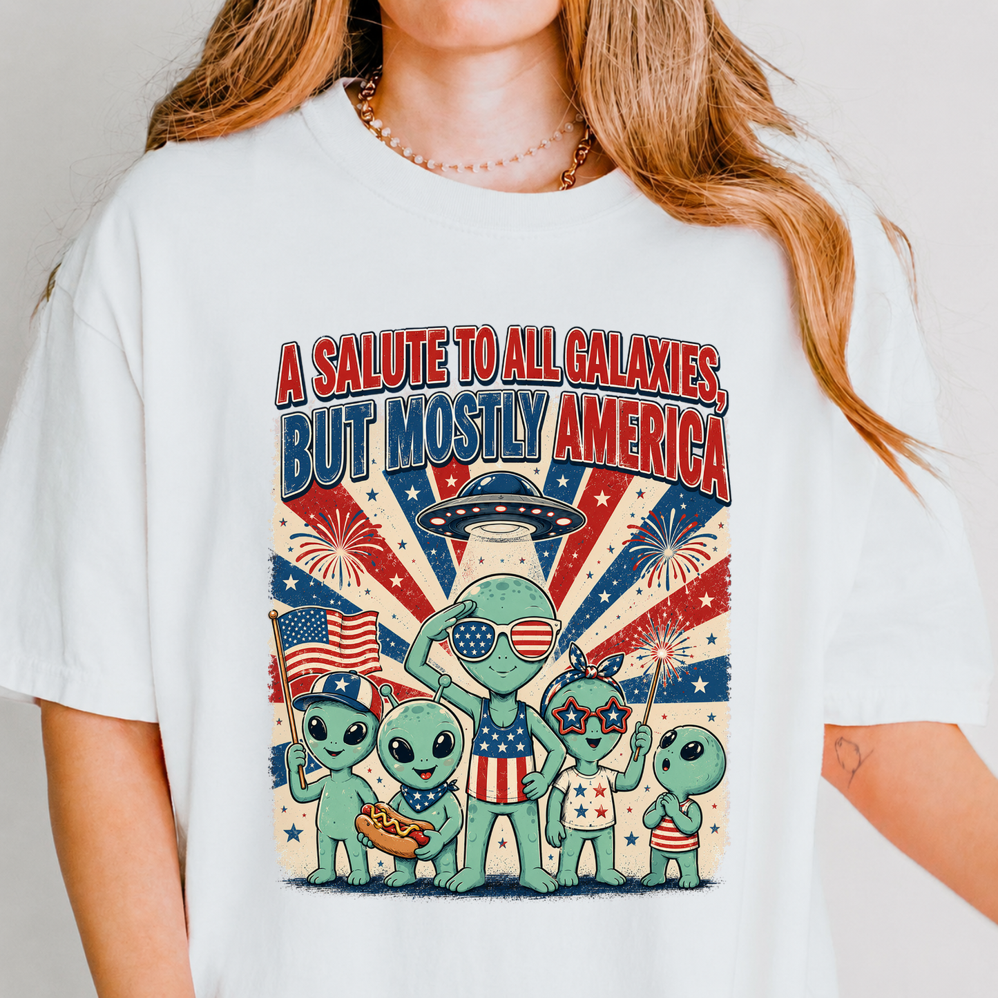 A Salute To All Galaxies Shirt
