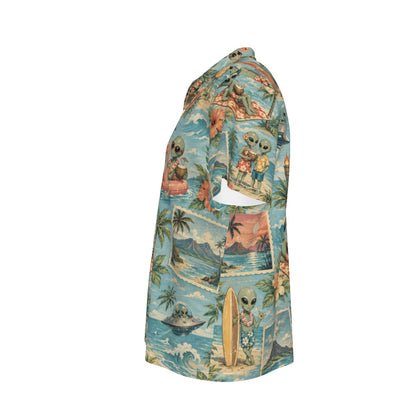 Alien Paradise Hawaiian Shirt