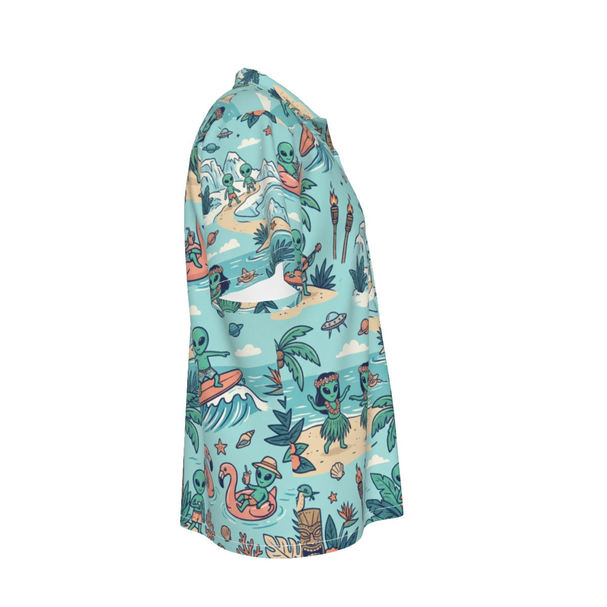 Alien Vacation Hawaiian Shirt
