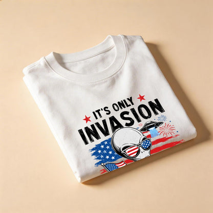 It's Only Invasion If You Lose Alien Tee