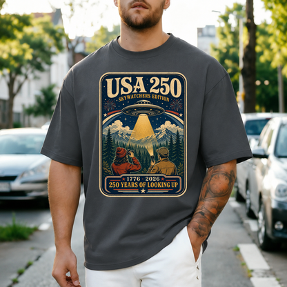 USA 250 Skywatchers Edition UFO Tee