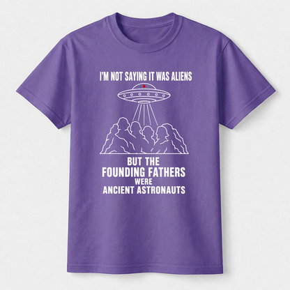 Founding Fathers Ancient Astronauts Tee